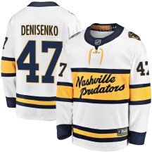 Men's Fanatics Branded Nashville Predators Grigori Denisenko White 2020 Winter Classic Player Jersey - Breakaway Men's Fanatics Branded Nashville Predators Grigori Denisenko White 2020 Winter Classic Player Jersey - Breakaway