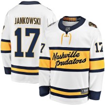 Men's Fanatics Branded Nashville Predators Mark Jankowski White 2020 Winter Classic Player Jersey - Breakaway