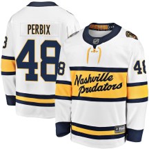 Men's Fanatics Branded Nashville Predators Nick Perbix White 2020 Winter Classic Player Jersey - Breakaway Men's Fanatics Branded Nashville Predators Nick Perbix White 2020 Winter Classic Player Jersey - Breakaway