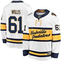 Men's Fanatics Branded Nashville Predators Joey Willis White 2020 Winter Classic Player Jersey - Breakaway Men's Fanatics Branded Nashville Predators Joey Willis White 2020 Winter Classic Player Jersey - Breakaway