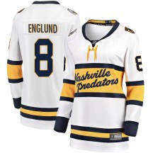 Women's Fanatics Branded Nashville Predators Andreas Englund White 2020 Winter Classic Player Jersey - Breakaway Women's Fanatics Branded Nashville Predators Andreas Englund White 2020 Winter Classic Player Jersey - Breakaway