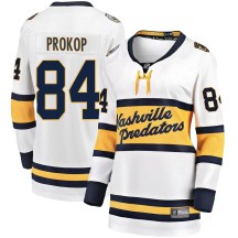 Women's Fanatics Branded Nashville Predators Luke Prokop White 2020 Winter Classic Player Jersey - Breakaway Women's Fanatics Branded Nashville Predators Luke Prokop White 2020 Winter Classic Player Jersey - Breakaway