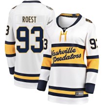 Women's Fanatics Branded Nashville Predators Austin Roest White 2020 Winter Classic Player Jersey - Breakaway Women's Fanatics Branded Nashville Predators Austin Roest White 2020 Winter Classic Player Jersey - Breakaway