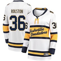 Women's Fanatics Branded Nashville Predators Ryder Rolston White 2020 Winter Classic Player Jersey - Breakaway Women's Fanatics Branded Nashville Predators Ryder Rolston White 2020 Winter Classic Player Jersey - Breakaway