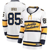 Women's Fanatics Branded Nashville Predators Ryan Ufko White 2020 Winter Classic Player Jersey - Breakaway Women's Fanatics Branded Nashville Predators Ryan Ufko White 2020 Winter Classic Player Jersey - Breakaway
