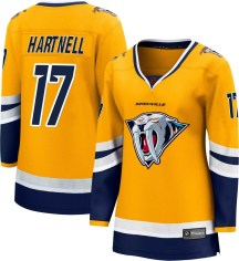 Women's Fanatics Branded Nashville Predators Scott Hartnell Yellow Special Edition 2.0 Jersey - Breakaway Women's Fanatics Branded Nashville Predators Scott Hartnell Yellow Special Edition 2.0 Jersey - Breakaway