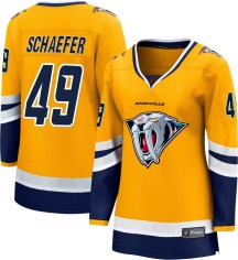 Women's Fanatics Branded Nashville Predators Reid Schaefer Yellow Special Edition 2.0 Jersey - Breakaway Women's Fanatics Branded Nashville Predators Reid Schaefer Yellow Special Edition 2.0 Jersey - Breakaway