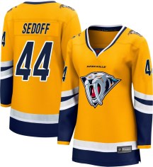 Women's Fanatics Branded Nashville Predators Christoffer Sedoff Yellow Special Edition 2.0 Jersey - Breakaway Women's Fanatics Branded Nashville Predators Christoffer Sedoff Yellow Special Edition 2.0 Jersey - Breakaway
