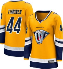 Women's Fanatics Branded Nashville Predators Kimmo Timonen Yellow Special Edition 2.0 Jersey - Breakaway Women's Fanatics Branded Nashville Predators Kimmo Timonen Yellow Special Edition 2.0 Jersey - Breakaway