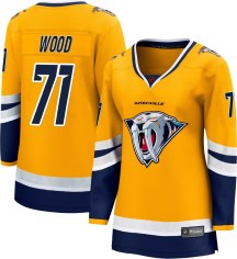 Women's Fanatics Branded Nashville Predators Matthew Wood Yellow Special Edition 2.0 Jersey - Breakaway Women's Fanatics Branded Nashville Predators Matthew Wood Yellow Special Edition 2.0 Jersey - Breakaway