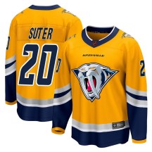 Youth Fanatics Branded Nashville Predators Ryan Suter Yellow Special Edition 2.0 Jersey - Breakaway Youth Fanatics Branded Nashville Predators Ryan Suter Yellow Special Edition 2.0 Jersey - Breakaway