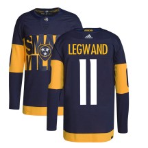 Men's Adidas Nashville Predators David Legwand Navy 2022 Stadium Series Primegreen Jersey - Authentic Men's Adidas Nashville Predators David Legwand Navy 2022 Stadium Series Primegreen Jersey - Authentic