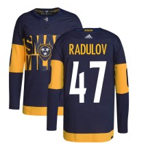 Men's Adidas Nashville Predators Alexander Radulov Navy 2022 Stadium Series Primegreen Jersey - Authentic Men's Adidas Nashville Predators Alexander Radulov Navy 2022 Stadium Series Primegreen Jersey - Authentic