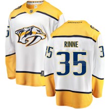 Youth Fanatics Branded Nashville Predators Pekka Rinne White Away Jersey - Breakaway Youth Fanatics Branded Nashville Predators Pekka Rinne White Away Jersey - Breakaway