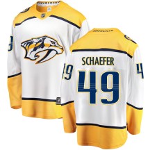 Youth Fanatics Branded Nashville Predators Reid Schaefer White Away Jersey - Breakaway Youth Fanatics Branded Nashville Predators Reid Schaefer White Away Jersey - Breakaway