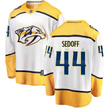 Youth Fanatics Branded Nashville Predators Christoffer Sedoff White Away Jersey - Breakaway Youth Fanatics Branded Nashville Predators Christoffer Sedoff White Away Jersey - Breakaway