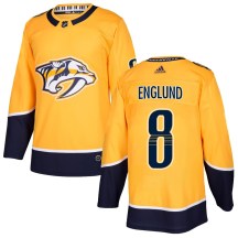 Youth Adidas Nashville Predators Andreas Englund Gold Home Jersey - Authentic Youth Adidas Nashville Predators Andreas Englund Gold Home Jersey - Authentic