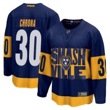Youth Fanatics Branded Nashville Predators Magnus Chrona Navy 2022 Stadium Series Jersey - Breakaway Youth Fanatics Branded Nashville Predators Magnus Chrona Navy 2022 Stadium Series Jersey - Breakaway