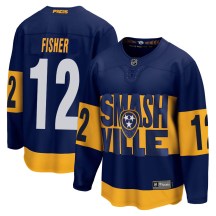 Youth Fanatics Branded Nashville Predators Mike Fisher Navy 2022 Stadium Series Jersey - Breakaway Youth Fanatics Branded Nashville Predators Mike Fisher Navy 2022 Stadium Series Jersey - Breakaway