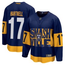 Youth Fanatics Branded Nashville Predators Scott Hartnell Navy 2022 Stadium Series Jersey - Breakaway Youth Fanatics Branded Nashville Predators Scott Hartnell Navy 2022 Stadium Series Jersey - Breakaway