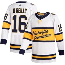 Men's Adidas Nashville Predators Cal O'Reilly White 2020 Winter Classic Player Jersey - Authentic Men's Adidas Nashville Predators Cal O'Reilly White 2020 Winter Classic Player Jersey - Authentic