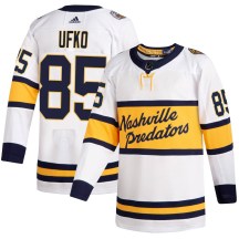 Men's Adidas Nashville Predators Ryan Ufko White 2020 Winter Classic Player Jersey - Authentic Men's Adidas Nashville Predators Ryan Ufko White 2020 Winter Classic Player Jersey - Authentic