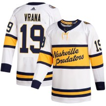 Men's Adidas Nashville Predators Jakub Vrana White 2020 Winter Classic Player Jersey - Authentic Men's Adidas Nashville Predators Jakub Vrana White 2020 Winter Classic Player Jersey - Authentic