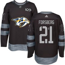 Youth Nashville Predators Peter Forsberg Black 1917-2017 100th Anniversary Jersey - Authentic Youth Nashville Predators Peter Forsberg Black 1917-2017 100th Anniversary Jersey - Authentic