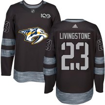 Youth Nashville Predators Jake Livingstone Black 1917-2017 100th Anniversary Jersey - Authentic Youth Nashville Predators Jake Livingstone Black 1917-2017 100th Anniversary Jersey - Authentic