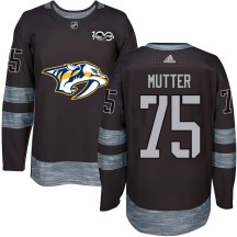 Youth Nashville Predators Navrin Mutter Black 1917-2017 100th Anniversary Jersey - Authentic Youth Nashville Predators Navrin Mutter Black 1917-2017 100th Anniversary Jersey - Authentic