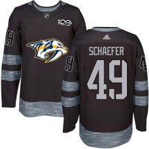 Youth Nashville Predators Reid Schaefer Black 1917-2017 100th Anniversary Jersey - Authentic Youth Nashville Predators Reid Schaefer Black 1917-2017 100th Anniversary Jersey - Authentic