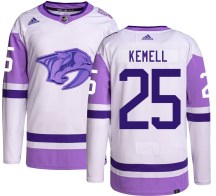 Men's Adidas Nashville Predators Joakim Kemell Hockey Fights Cancer Jersey - Authentic Men's Adidas Nashville Predators Joakim Kemell Hockey Fights Cancer Jersey - Authentic