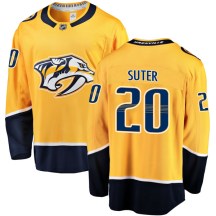 Men's Fanatics Branded Nashville Predators Ryan Suter Gold Home Jersey - Breakaway Men's Fanatics Branded Nashville Predators Ryan Suter Gold Home Jersey - Breakaway