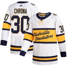 Youth Adidas Nashville Predators Magnus Chrona White 2020 Winter Classic Player Jersey - Authentic Youth Adidas Nashville Predators Magnus Chrona White 2020 Winter Classic Player Jersey - Authentic