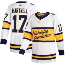 Youth Adidas Nashville Predators Scott Hartnell White 2020 Winter Classic Jersey - Authentic Youth Adidas Nashville Predators Scott Hartnell White 2020 Winter Classic Jersey - Authentic