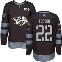 Men's Nashville Predators Jordin Tootoo Black 1917-2017 100th Anniversary Jersey - Authentic Men's Nashville Predators Jordin Tootoo Black 1917-2017 100th Anniversary Jersey - Authentic