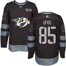 Men's Nashville Predators Ryan Ufko Black 1917-2017 100th Anniversary Jersey - Authentic Men's Nashville Predators Ryan Ufko Black 1917-2017 100th Anniversary Jersey - Authentic