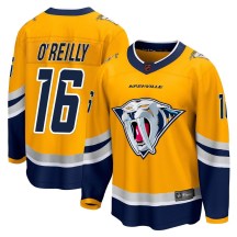 Men's Fanatics Branded Nashville Predators Cal O'Reilly Yellow Special Edition 2.0 Jersey - Breakaway