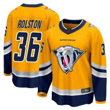 Men's Fanatics Branded Nashville Predators Ryder Rolston Yellow Special Edition 2.0 Jersey - Breakaway Men's Fanatics Branded Nashville Predators Ryder Rolston Yellow Special Edition 2.0 Jersey - Breakaway