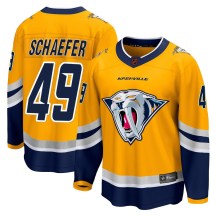 Men's Fanatics Branded Nashville Predators Reid Schaefer Yellow Special Edition 2.0 Jersey - Breakaway Men's Fanatics Branded Nashville Predators Reid Schaefer Yellow Special Edition 2.0 Jersey - Breakaway