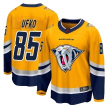 Men's Fanatics Branded Nashville Predators Ryan Ufko Yellow Special Edition 2.0 Jersey - Breakaway Men's Fanatics Branded Nashville Predators Ryan Ufko Yellow Special Edition 2.0 Jersey - Breakaway