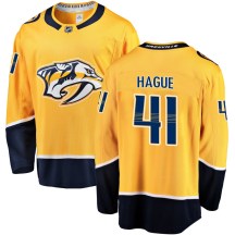 Youth Fanatics Branded Nashville Predators Nicolas Hague Gold Home Jersey - Breakaway Youth Fanatics Branded Nashville Predators Nicolas Hague Gold Home Jersey - Breakaway