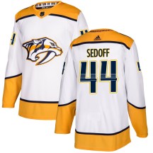 Youth Adidas Nashville Predators Christoffer Sedoff White Away Jersey - Authentic Youth Adidas Nashville Predators Christoffer Sedoff White Away Jersey - Authentic