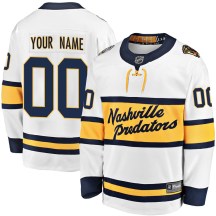 Youth Fanatics Branded Nashville Predators Custom White Custom 2020 Winter Classic Player Jersey - Breakaway