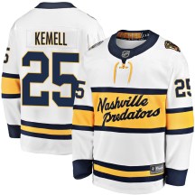 Youth Fanatics Branded Nashville Predators Joakim Kemell White 2020 Winter Classic Player Jersey - Breakaway Youth Fanatics Branded Nashville Predators Joakim Kemell White 2020 Winter Classic Player Jersey - Breakaway