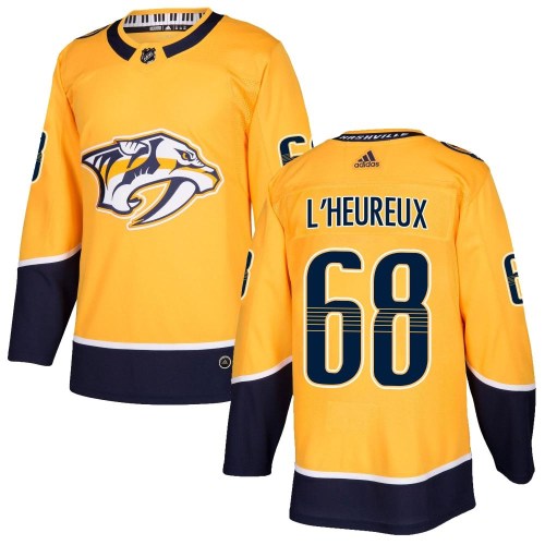 Youth Adidas Nashville Predators Zachary L'Heureux Gold Home Jersey - Authentic Youth Adidas Nashville Predators Zachary L'Heureux Gold Home Jersey - Authentic