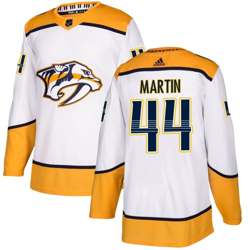 Youth Adidas Nashville Predators Brady Martin White Away Jersey - Authentic Youth Adidas Nashville Predators Brady Martin White Away Jersey - Authentic
