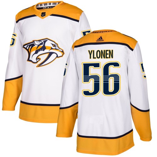 Youth Adidas Nashville Predators Jesse Ylonen White Away Jersey - Authentic Youth Adidas Nashville Predators Jesse Ylonen White Away Jersey - Authentic