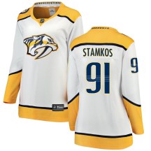 Women's Fanatics Branded Nashville Predators Steven Stamkos White Away Jersey - Breakaway
