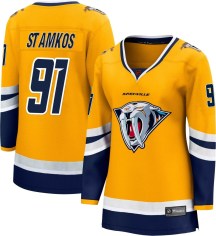 Women's Fanatics Branded Nashville Predators Steven Stamkos Yellow Special Edition 2.0 Jersey - Breakaway